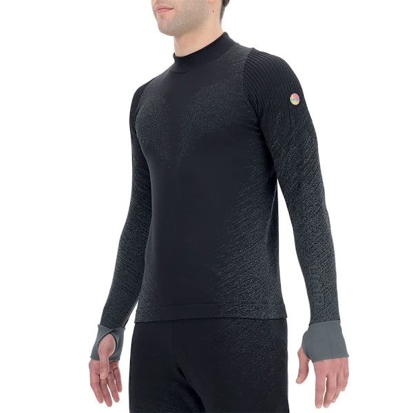 Uyn Langærmet T-shirt Exceleration Sort 2XL Mand