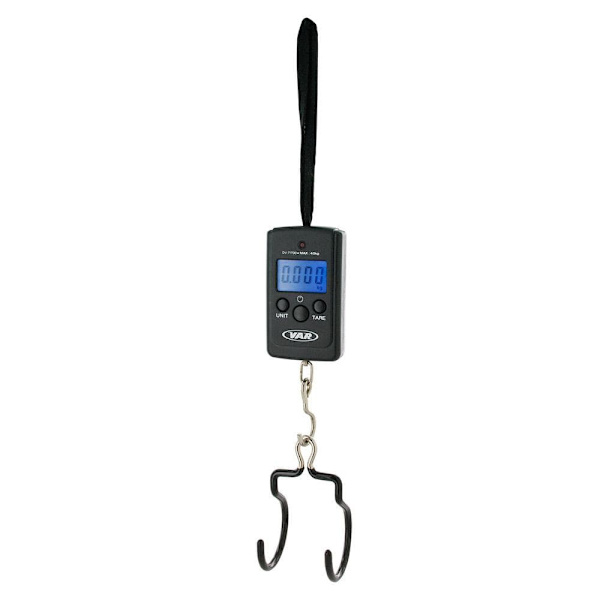 Var Portable Digital Scale Max 40kg Musta