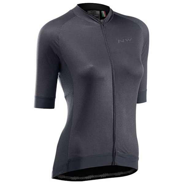 Northwave Kortærmet Jersey Fast Sort L Kvinde