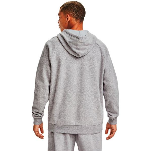 Under Armour Stort Logo Hættetrøje Rival Grå S Mand
