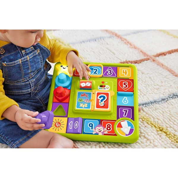 Fisher Price Skrattar Och Lär Sig Valpbrädeaktiviteter Flerfärgad