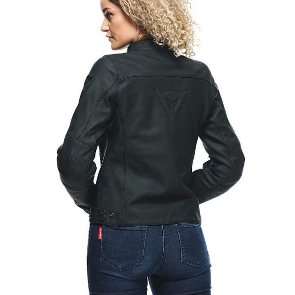 Dainese Læderjakke Razon 2 Sort 40 Kvinde
