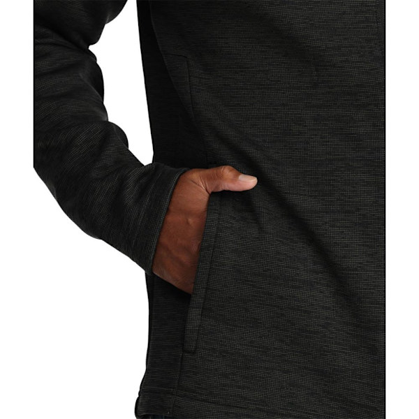 Spyder Fleece Med Fuld Lynlås Encore Sort S Mand