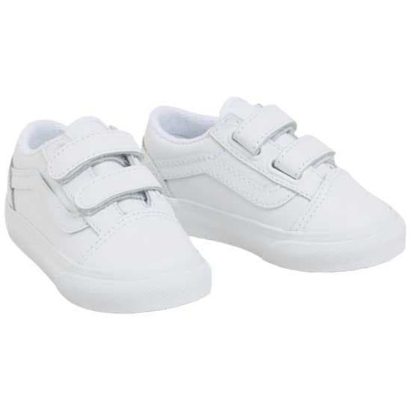 Vans Old Skool V Småbarnsskor Vit EU 21 Pojke