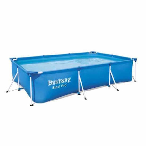 Bestway Suorakaiteen Muotoinen Putkimainen Allas Ilman Suodatinta/puhdistinta 56404 Steel Pro 300x201x66cm  3300 Liters