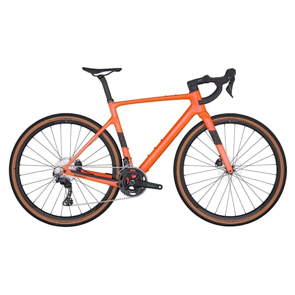 Scott Bikes Addict Gravel 40 Shimano Grx Rd-rx820 Gravelpyörä Oranssi 58