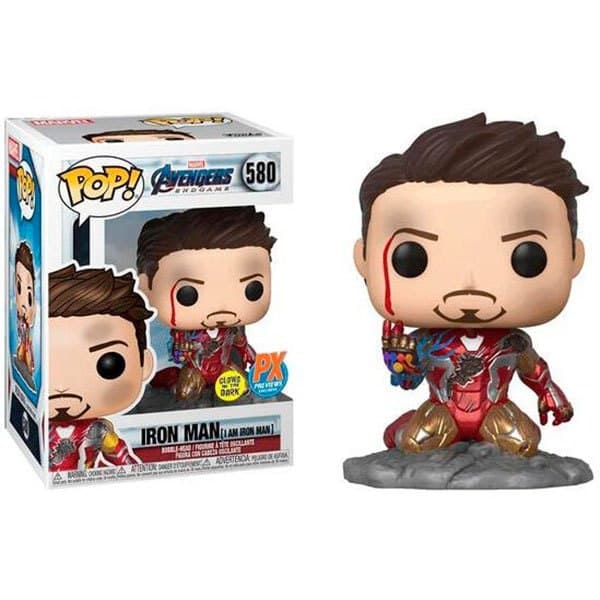 Funko Eksklusiv Pop Marvel Vengadores Endgame I Am Iron Man Flerfarvet