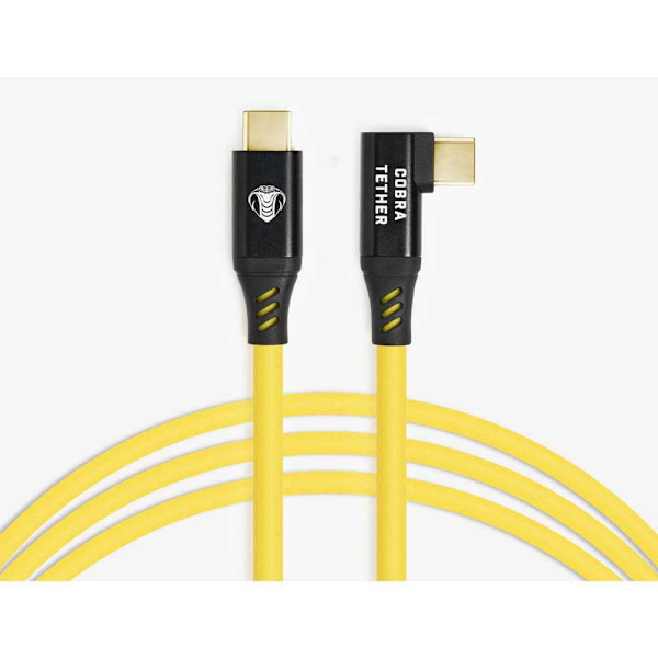 Cobra Tether Usb-c Till Usb-c-kabel 90º 10 M