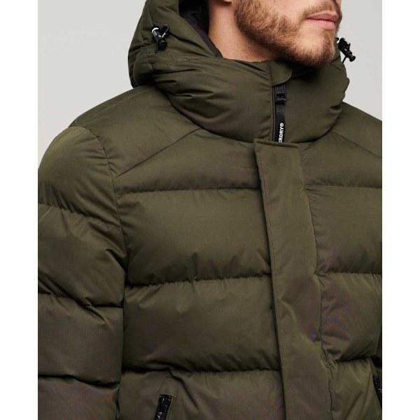 Superdry Microfibre Sport Jacka Grönt XL Man