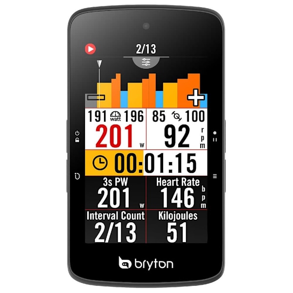 Bryton Cykelcomputer Rider S800 E Sort