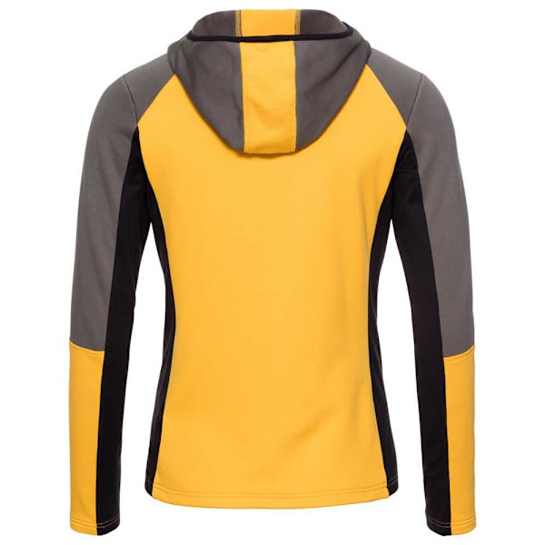 Head Fleece Med Huva Layla Gul M Kvinna