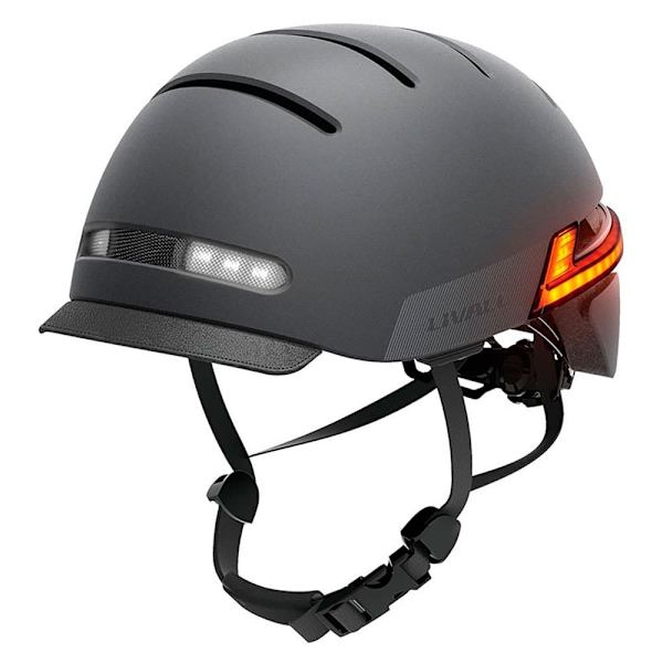 Livall Urban Hjelm Med Bremseadvarsels-led Bh51m Neo Sort M