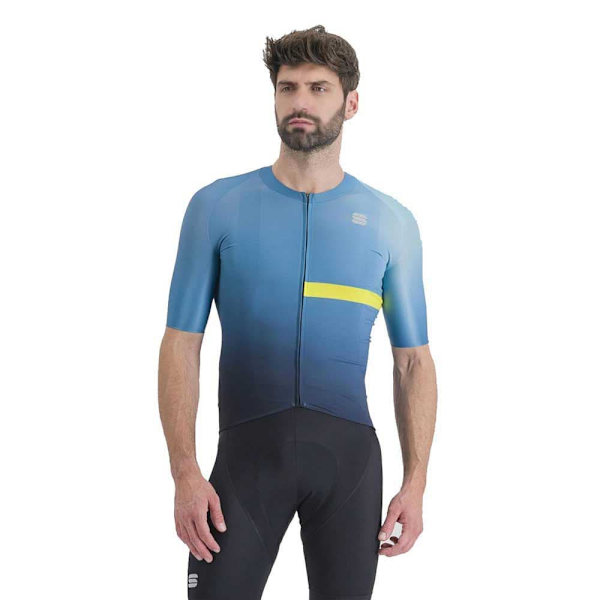 Sportful Bomber Lyhythihainen Pyöräilypaita Sininen 2XL Mies