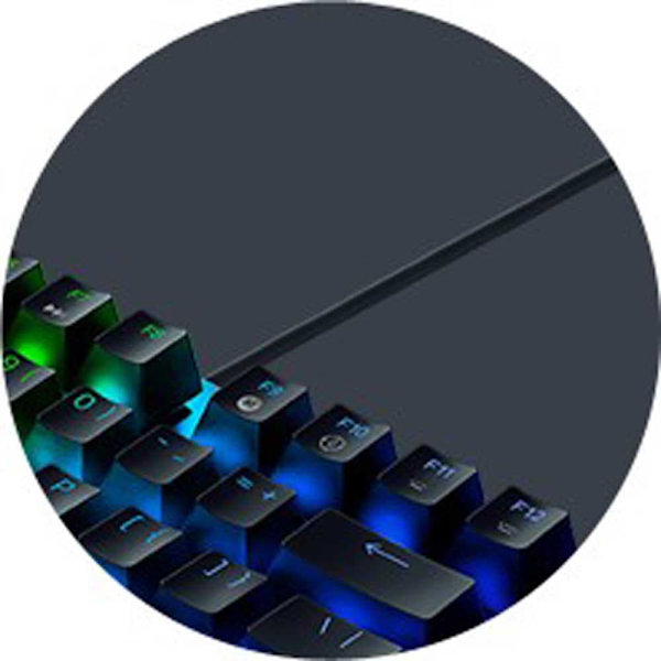 Razer Pelinäppäimistö Blackwidow V3 Tenkeyless Yellow Switch Musta Spanish QWERTY