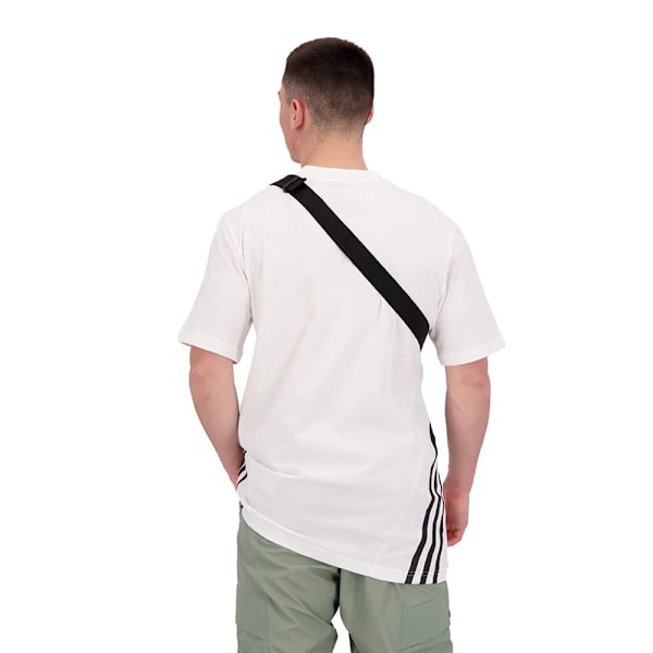 Adidas Kortärmad T-shirt Fi 3s Vit S / Regular Man