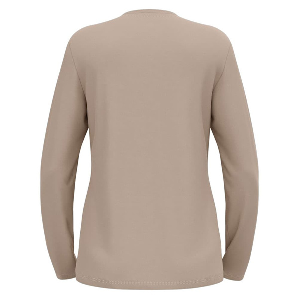 Odlo Merino 200 Pocket Langærmet Baselayer Beige XS Kvinde