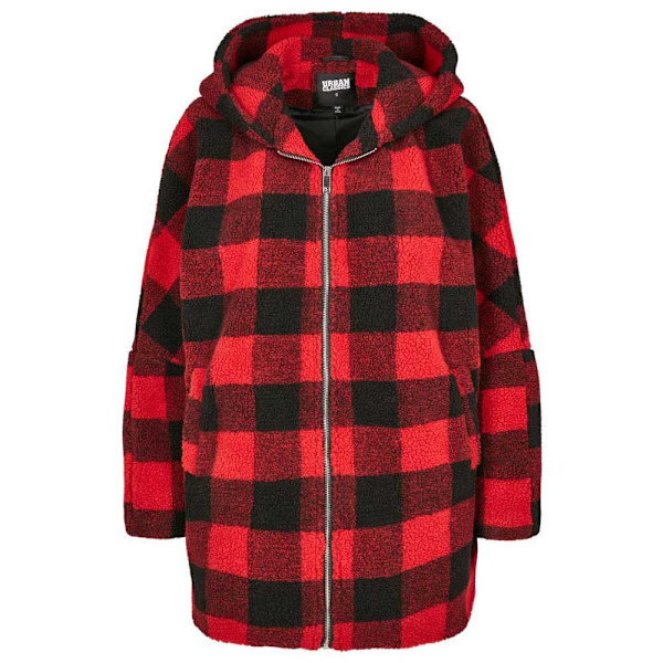 Urban Classics Takki Oversized Check Punainen 2XL Nainen