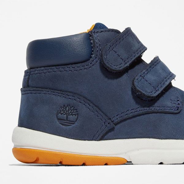 Timberland Tracks Hook And Loop Taaperon Saappaat Sininen EU 21 Poika