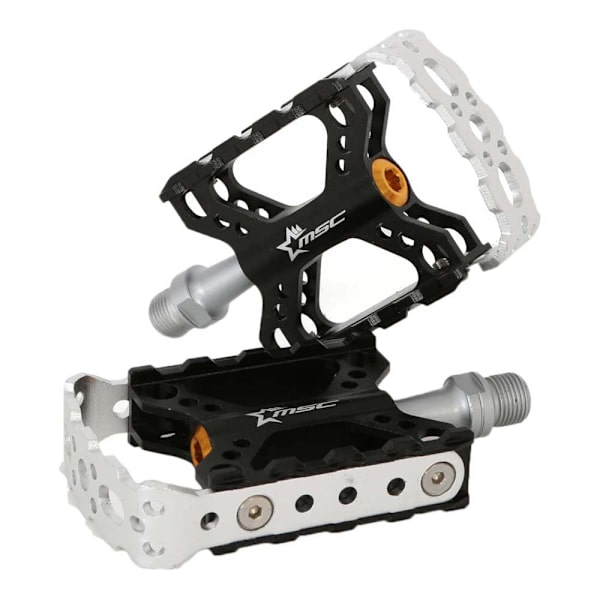 Msc Pedaler Alu 6063t5 Crmo Sort,Søvfarvet