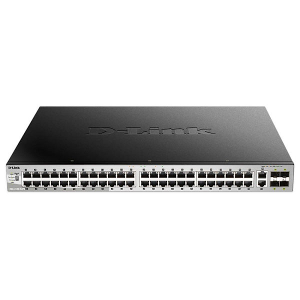 D-link Giga Base-t Poe Stach Mgd L3 48 Port Svart