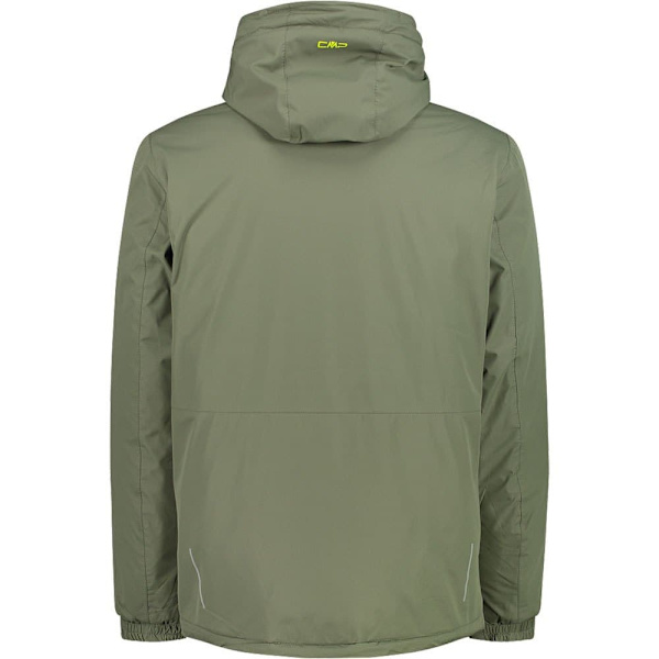 Cmp Jakke Fix Hood 32z1847 Grøn XL Mand