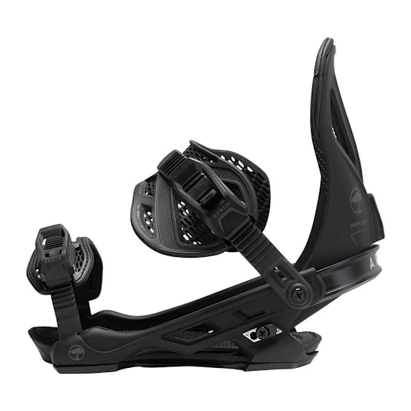 Arbor Snowboardbindningar Hemlock Svart M-L