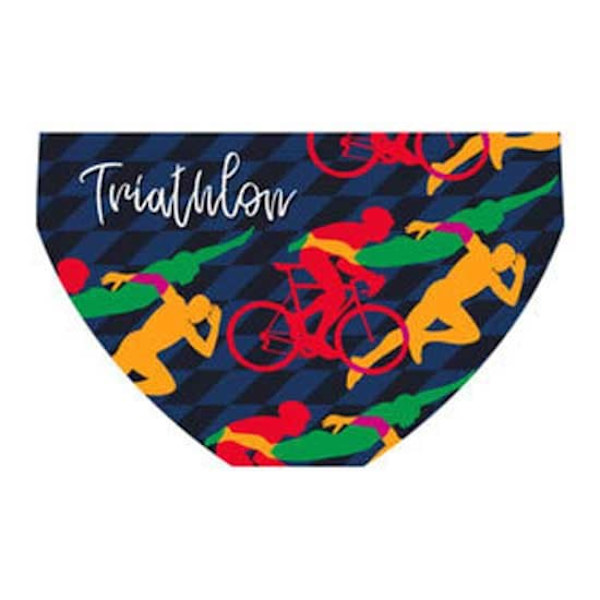 Turbo Svømning Kort Triathlon Race Blå 3XL Mand