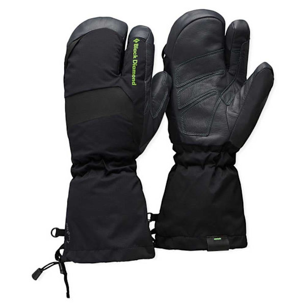 Black Diamond Alpine 3 Finger Vantar Svart M Man