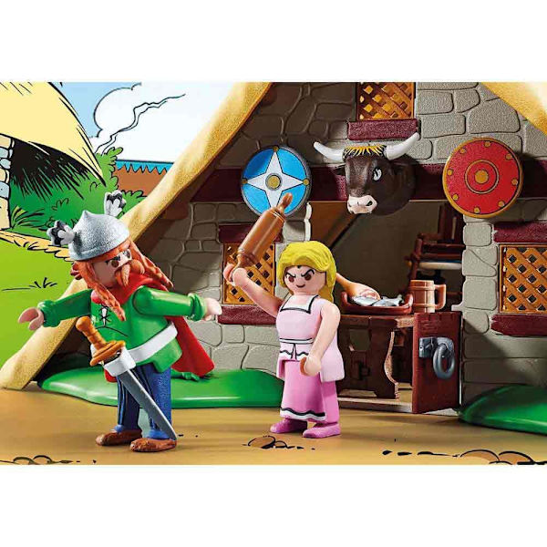 Playmobil Astérix: Cabaña De Abraracúrcix Flerfärgad
