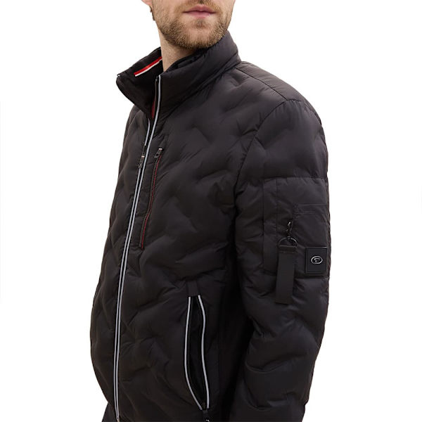 Tom Tailor Decorative Hybrid Takki Musta 3XL Mies