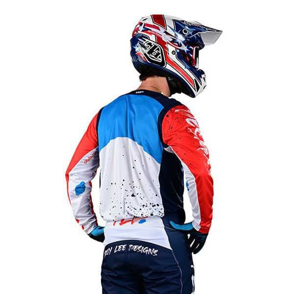 Troy Lee Designs Langærmet T-shirt Gp Pro Partical Blå M Mand