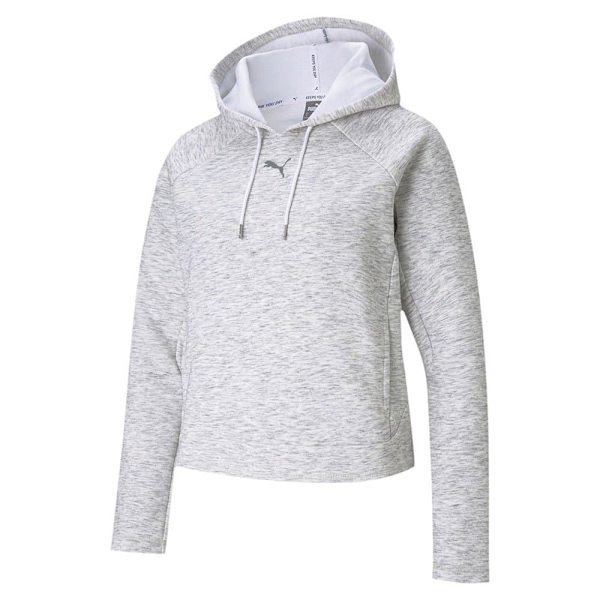 Puma Hættetrøje Evostripe Grå M Kvinde