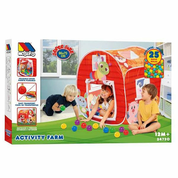 Molto Bolde Park Farm With 25 Balls Included