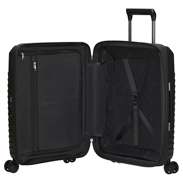 Samsonite Intuo Spinner 55/20 Tsa 39-45l Udvidelig Trillebør Sort
