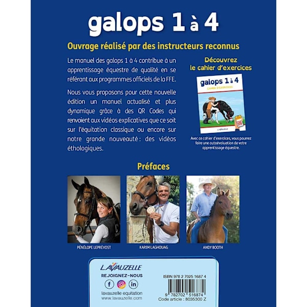 Lavauzelle Kirja Galops 1-4 Hopeinen