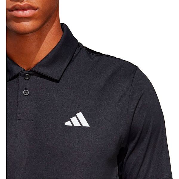 Adidas Kortærmet Polo Club Sort S Mand