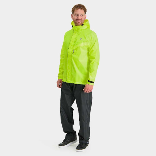 Agu Passat Basic Rain Essential Jakke Gul L Mand