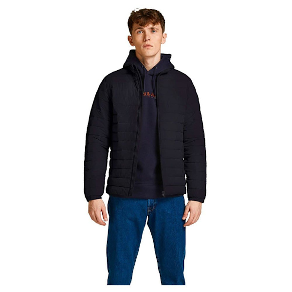 Jack & Jones Jakke Recycle Puffer Collar Sort XS Mand