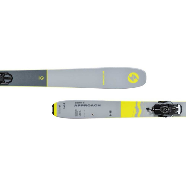 Blizzard Touring Ski Zero G 084 Approach+marker Alpinist Demo10 Grå 164