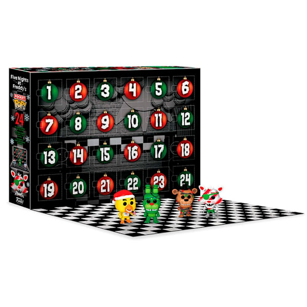 Funko Viisi Yötä Freddysin Adventtikalenterissa 2023 Monivärinen