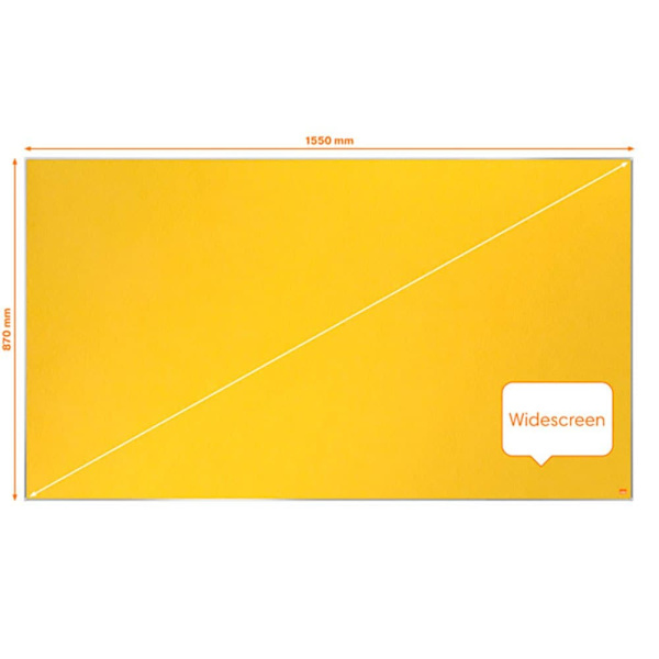 Nobo Panoramaformat Filt Impression Pro 1550x870 Mm Styrelse