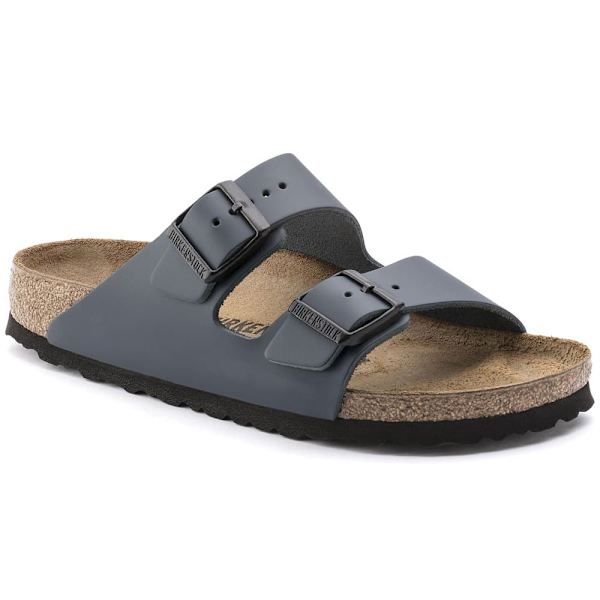 Birkenstock Arizona Natural Lædersandaler Blå EU 38 Dreng