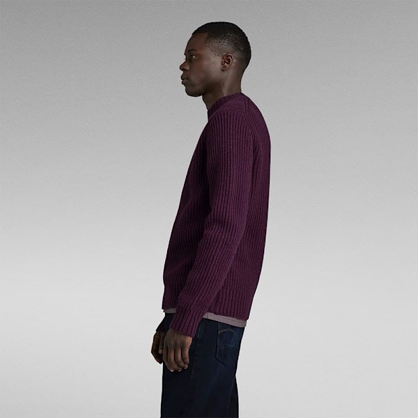 G-star Besætning Hals Sweater Essential R Lilla M Mand