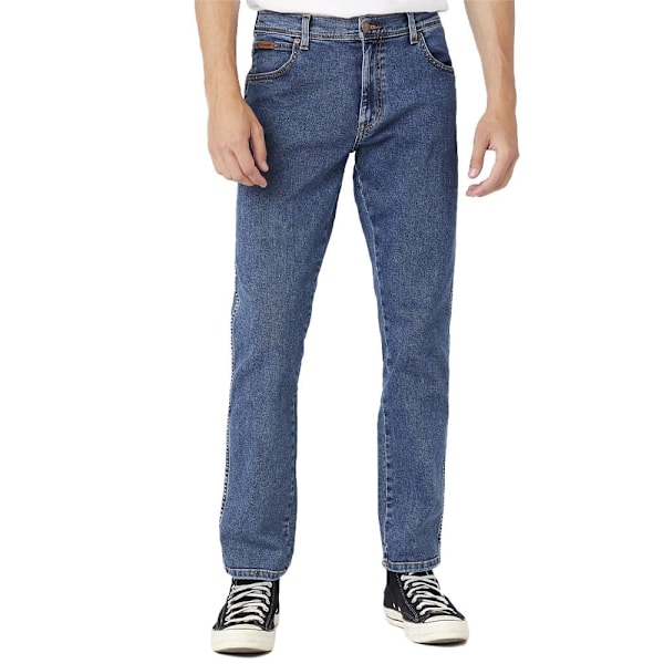 Wrangler Jeans Texas Slim Blå 34 / 30 Man