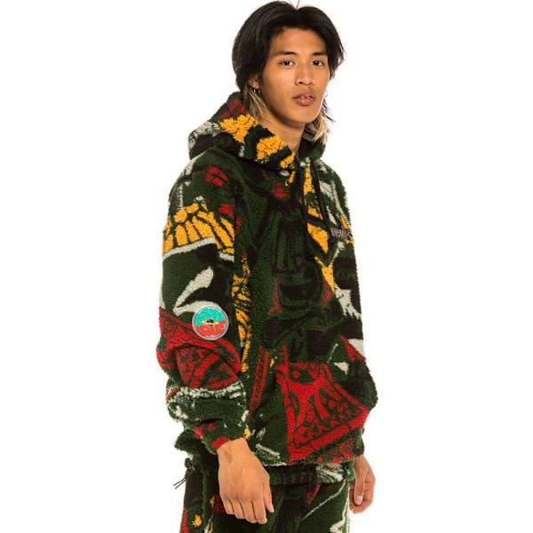 Grimey Space Lady All Over Jacquard Sweatshirt Flerfarvet M Mand