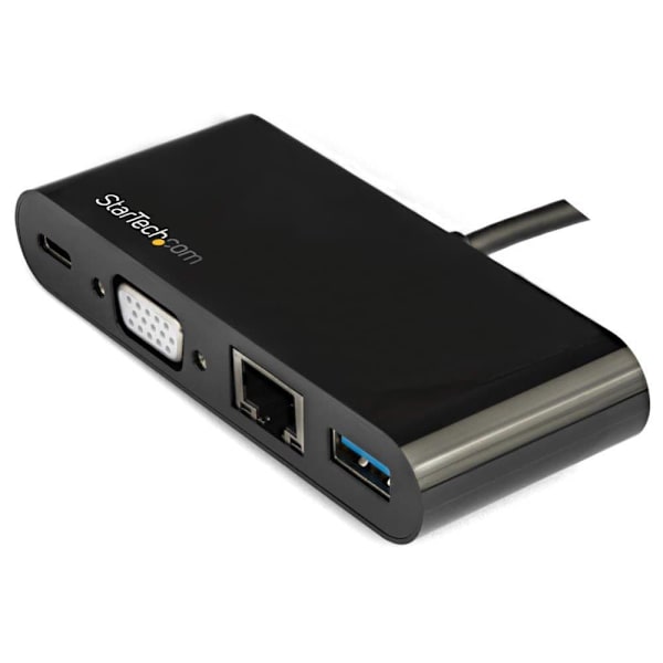 Startech Adapter Usb-c Vga Multiport Pd 60w Svart