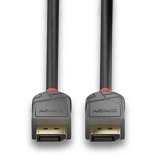Lindy Displayport-kabel 902006400 15 M Sort