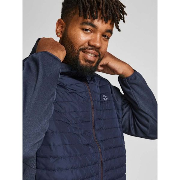 Jack & Jones Multi Quilted Ket Jakke Blå 8XL Mand