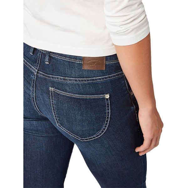 Tom Tailor Jeans Straight Blå 27 / 30 Kvinna