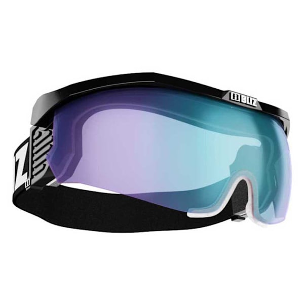 Bliz Proflip Max Small Face Skibriller Sort Light Orange With Blue Multicoating/CAT1 + Clear/CAT0 + Brown/CAT3